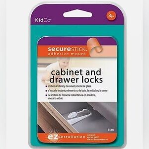 2 Sets KidCo Cabinet & Drawer Locks